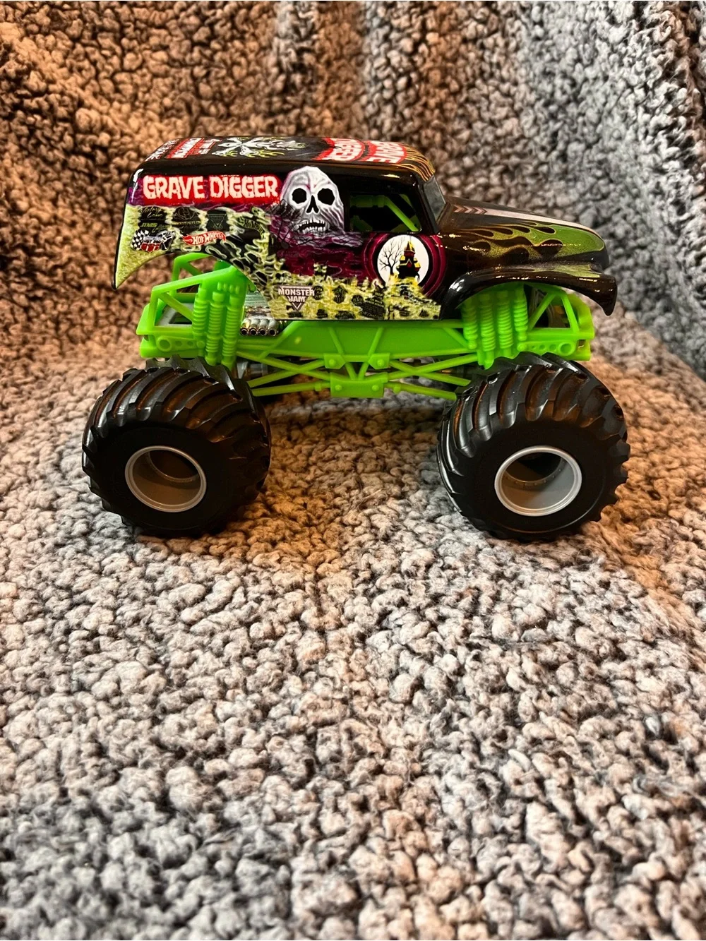 Green Monster Truck Toy - Kids Toys